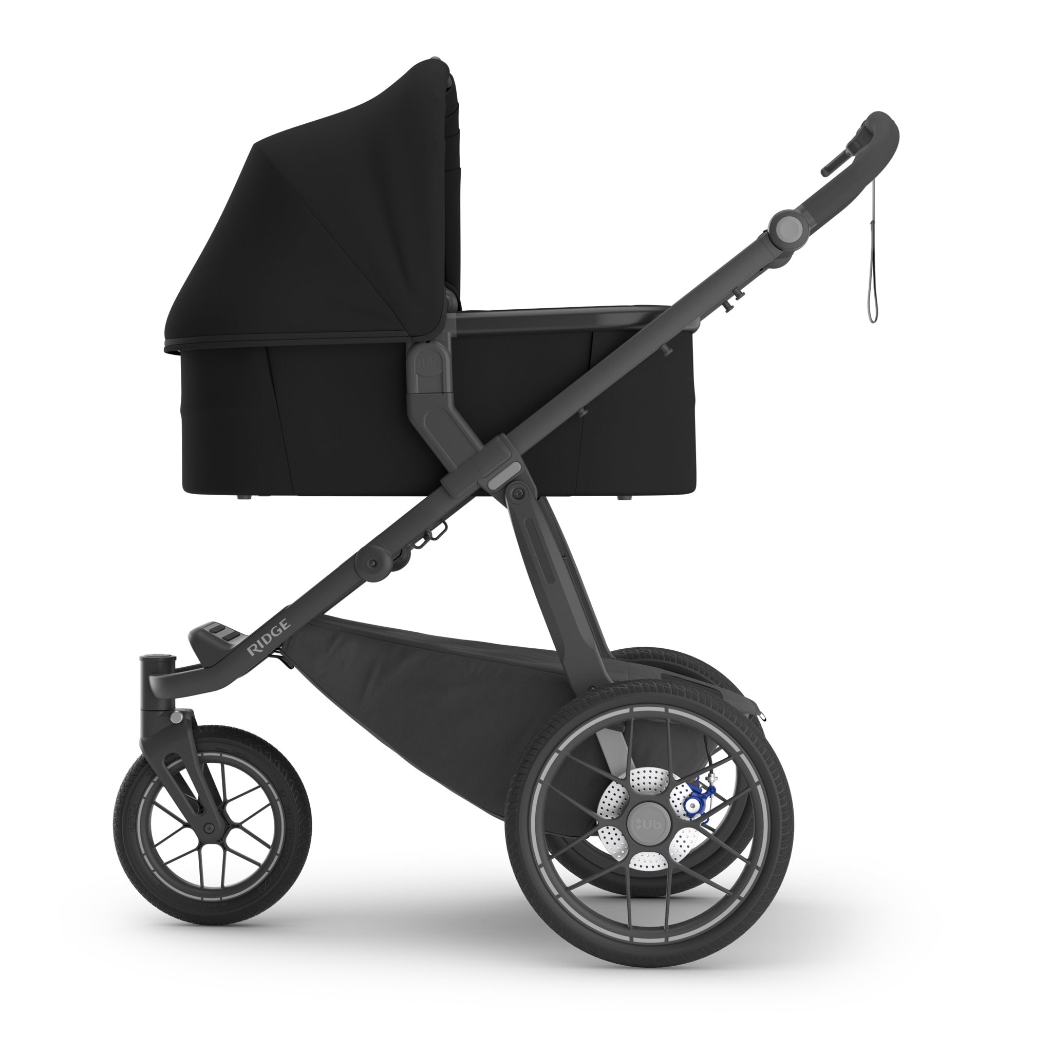 Ridge V2 Kinderwagen met reiswieg en gratis adapters