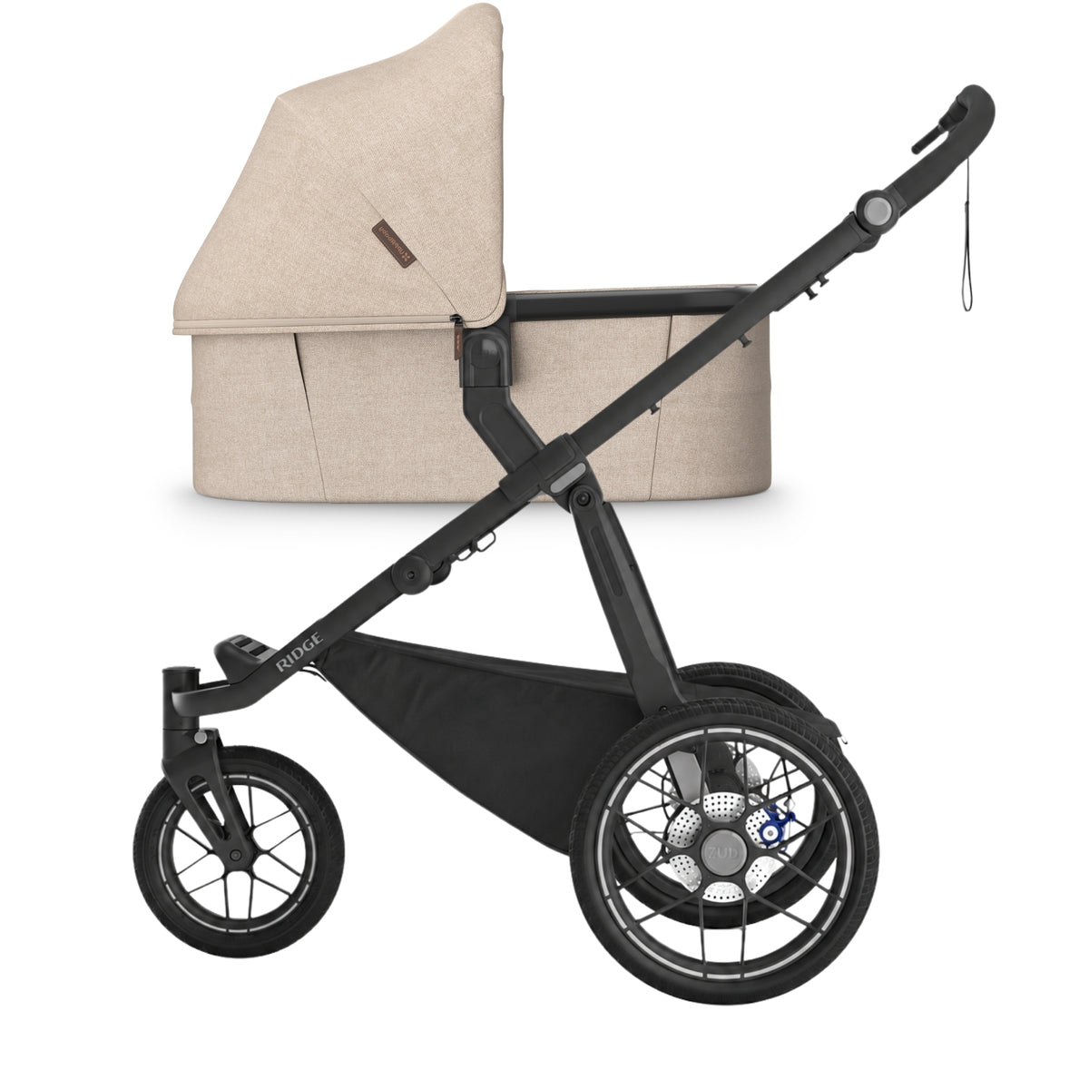 Ridge V2 Kinderwagen met reiswieg en gratis adapters