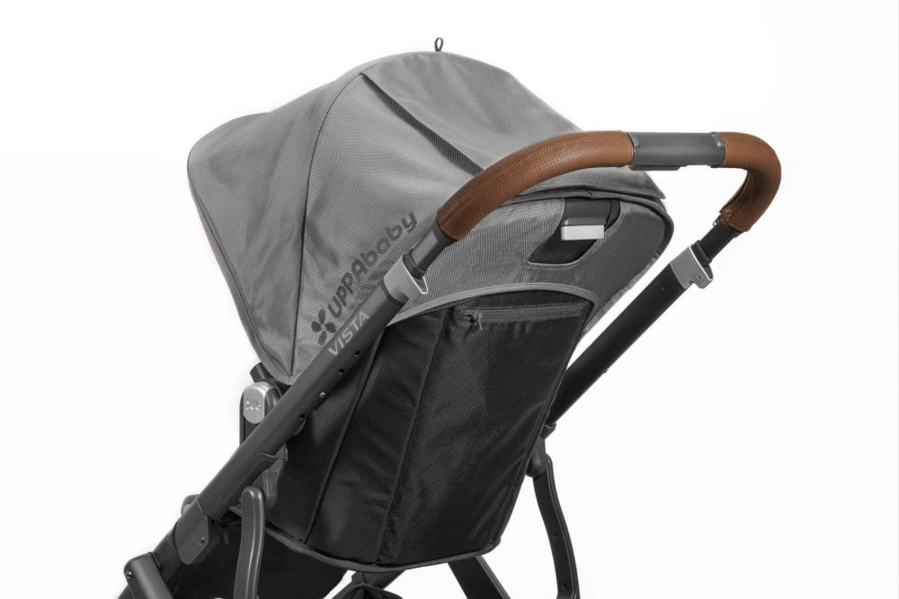 UPPAbaby VISTA Leather Handlebar Covers Saddle